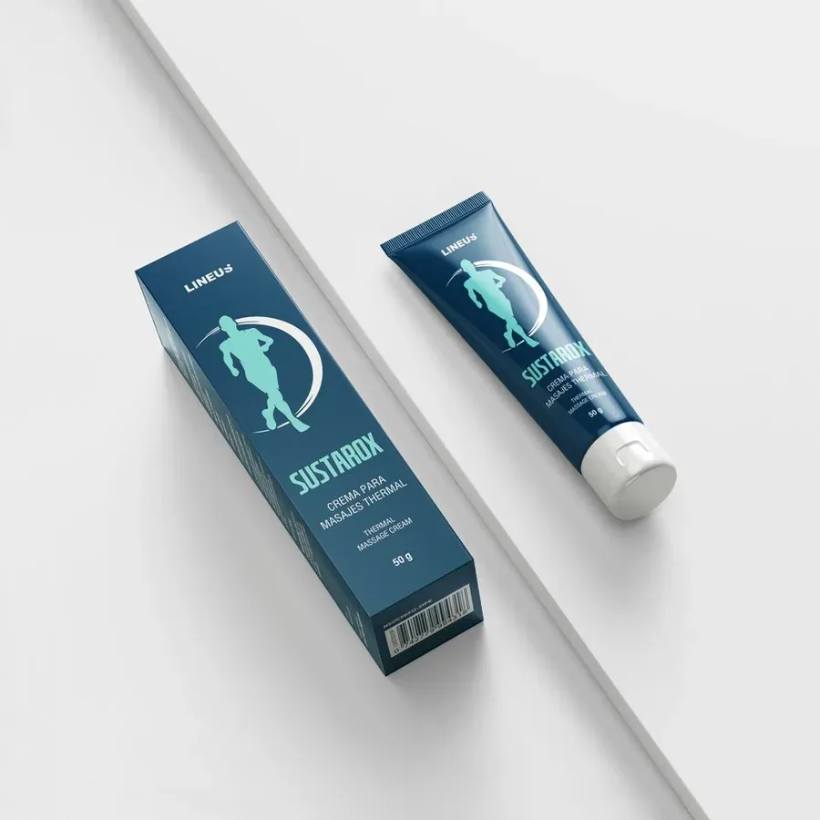 Tubo de Sustarox de 50 g, crema para masajes de textura ligera